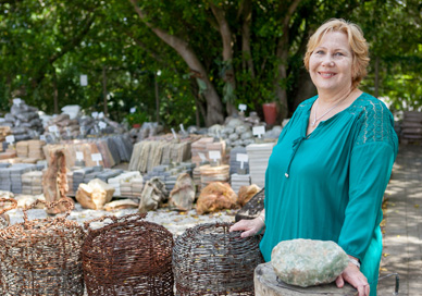 Mimi Rupp is a business worman and founder of Stone Etc. in Port Elizabeth